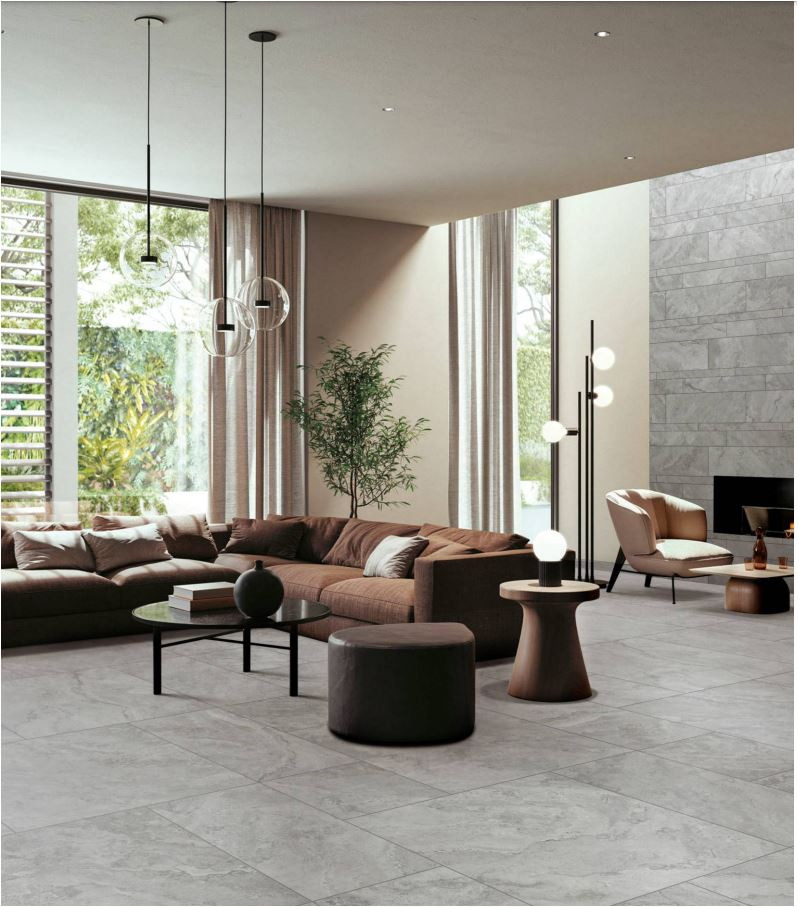 Baroque grey lounge